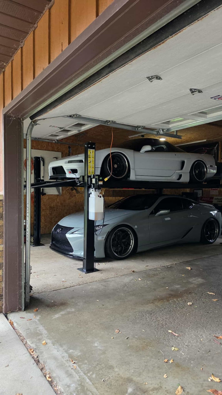 HEC 4 Post Car Parking Lift 9000 lbs